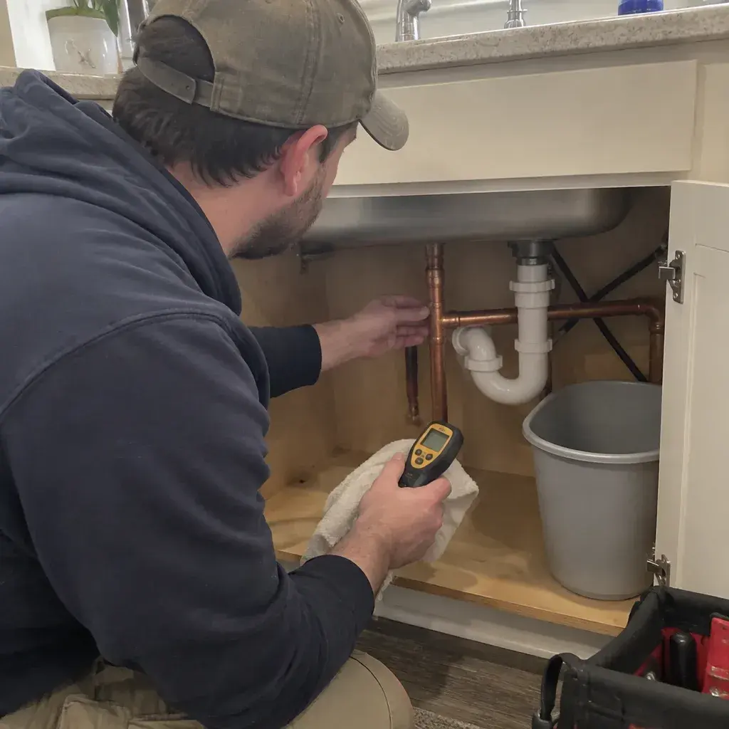 Punctured Water Pipe Repair damaged pipe in Kentucky